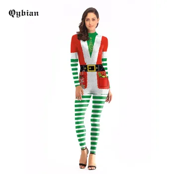 Qybian stripe Costume Cosplay Christmas Jumpsuit Christmas Costumes For Women Plus Size Bodysuit 
Qybian stripe Costume Cosplay Christmas Jumpsuit Christmas Costumes For Women Plus Size Bodysuit