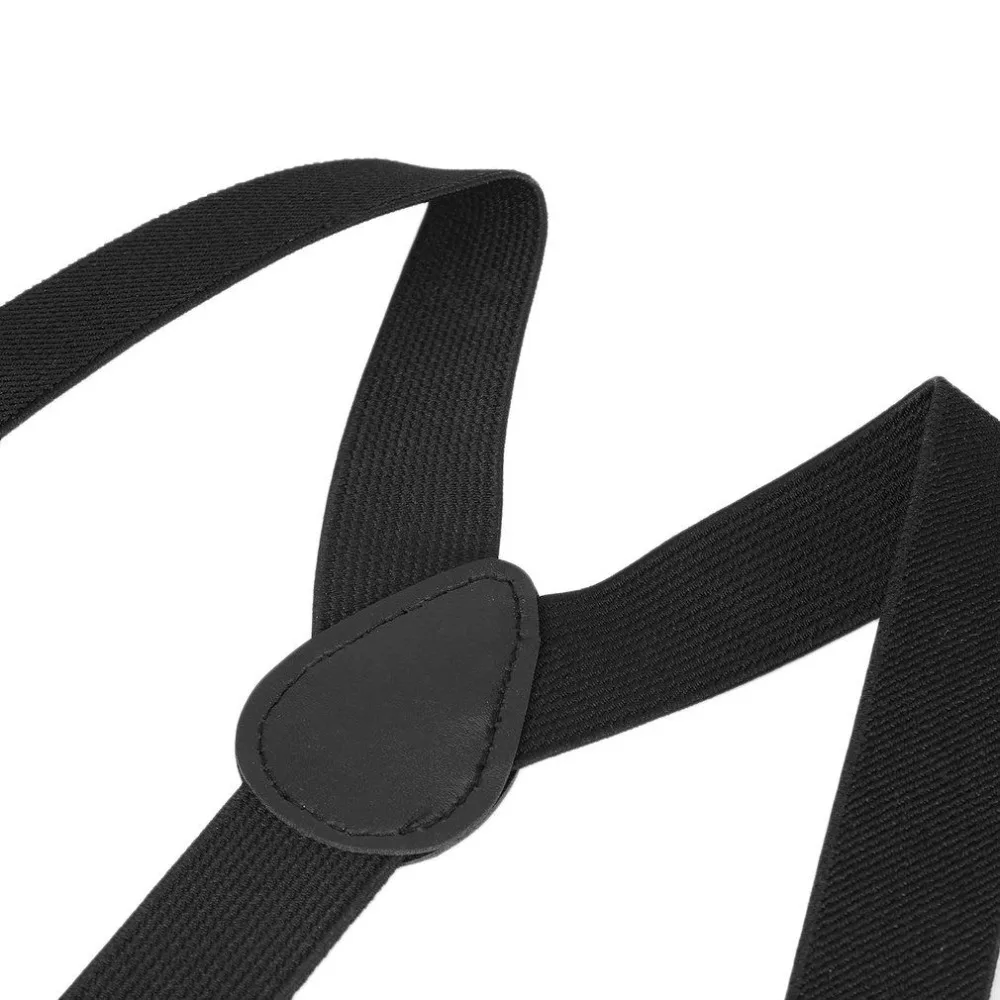 ADJUSTABLE BRACES MENS WOMENS UNISEX TROUSER ELASTIC Y-BACK SUSPENDERS CLIPON