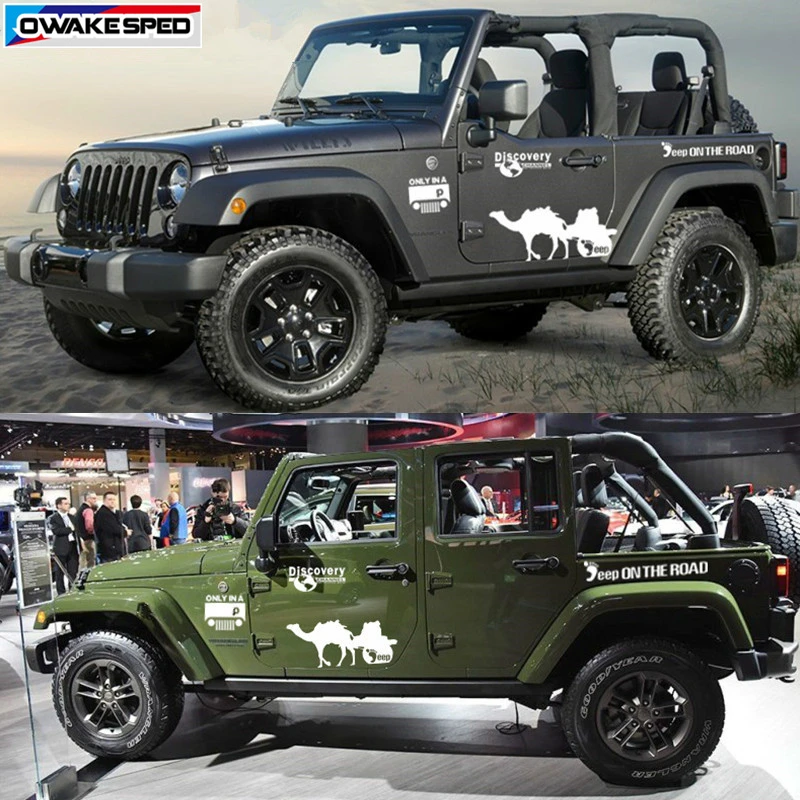 Car Stripes Sport Styling Off-road KK Decal Discovery Small Feet Camel Auto Side Body Sticker For Jeep Wrangler
Car Stripes Sport Styling Off-road KK Decal Discovery Small Feet Camel Auto Side Body Sticker For Jeep Wrangler