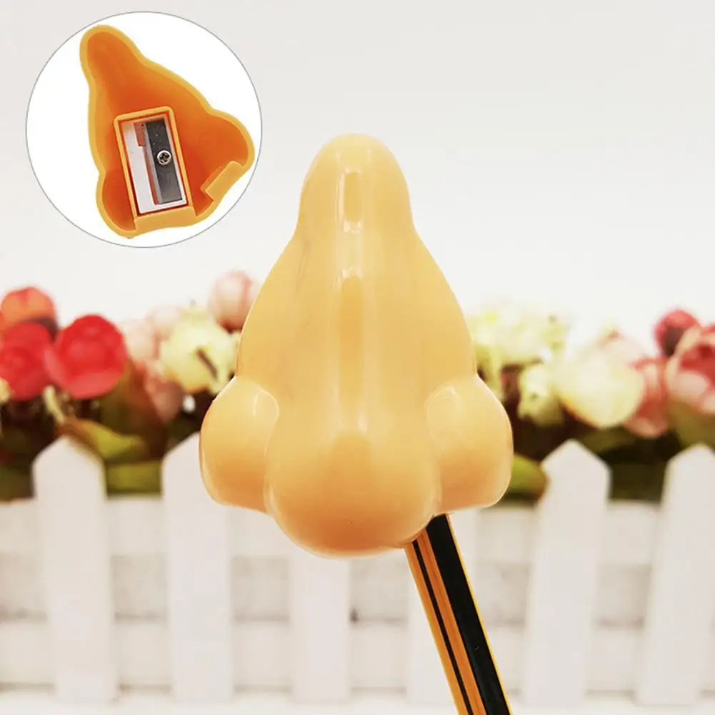 Hot Creative Nose Manual Pencil Sharpener Students Kids Home School Stationery Gift
Hot Creative Nose Manual Pencil Sharpener Students Kids Home School Stationery Gift