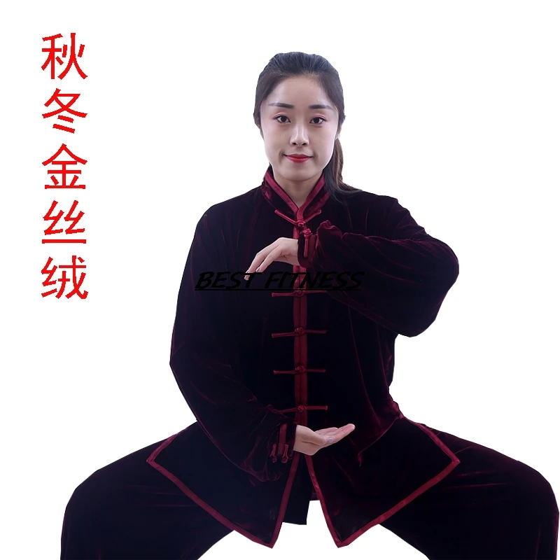 Pleuche Tai Chi clothes uniforms autumn and winter Thicken men's practice Female gold velvet does winter clothing
Pleuche Tai Chi clothes uniforms autumn and winter Thicken men's practice Female gold velvet does winter clothing