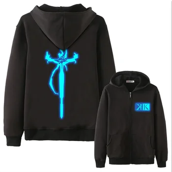 High-Q Unisex Anime K Isana Yashiro luminous Hooded Hoodie Cardigan Anime K Yatogami Kuroh Casual Noctilucent Hoodie Jacket
High-Q Unisex Anime K Isana Yashiro luminous Hooded Hoodie Cardigan Anime K Yatogami Kuroh Casual Noctilucent Hoodie Jacket