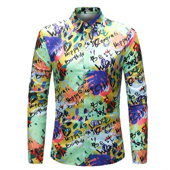 2017 fahion casual shirt embroidered /Arrival Man Shirt Pattern Design Long Sleeve Flowers Print Slim Fit shirts men
2017 fahion casual shirt embroidered /Arrival Man Shirt Pattern Design Long Sleeve Flowers Print Slim Fit shirts men