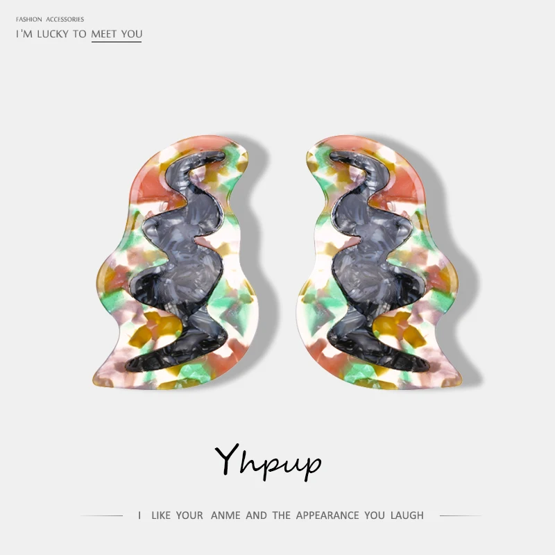 Yhpup New Brand Fashion Unique Resin Acrylic Geometric Dangle Earring Ethnic Marvel Maxi Statement Drop Earings Orecchini 2019
Yhpup New Brand Fashion Unique Resin Acrylic Geometric Dangle Earring Ethnic Marvel Maxi Statement Drop Earings Orecchini 2019