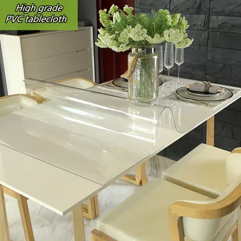 High-grade table mat Upgraded PVC transparent Odorless 1.0 1.5mm thick waterproof tablecloth Party table decoration Placemat
High-grade table mat Upgraded PVC transparent Odorless 1.0 1.5mm thick waterproof tablecloth Party table decoration Placemat