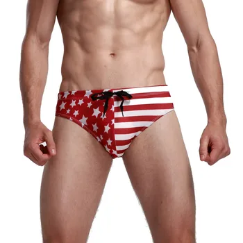 2019 New American Flag Mens Bikini Swimwear Mens Swim Briefs Brand Men's Swimming Trunks Gay Mens Swimwear Sexy Sunga Erkek D1
2019 New American Flag Mens Bikini Swimwear Mens Swim Briefs Brand Men's Swimming Trunks Gay Mens Swimwear Sexy Sunga Erkek D1