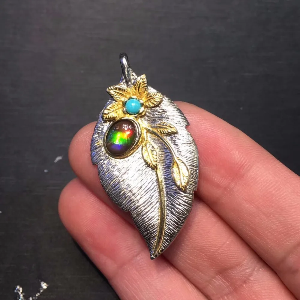 Fine Jewelry Real 925 Steling Silver s925 100% Natural Ammonite Ammolite Stone Gemstone Female Pendant Necklaces Christmas Gift
Fine Jewelry Real 925 Steling Silver s925 100% Natural Ammonite Ammolite Stone Gemstone Female Pendant Necklaces Christmas Gift
