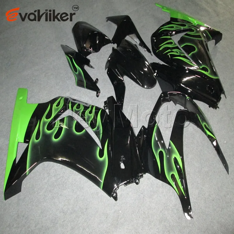 Комплект кузова мотоцикла для ZX250R EX250 2008 2009 2010 2011 2012, формочка для обтекателя корпуса мотоцикла с зеленым пламенем H3
Комплект кузова мотоцикла для ZX250R EX250 2008 2009 2010 2011 2012, формочка для обтекателя корпуса мотоцикла с зеленым пламенем H3