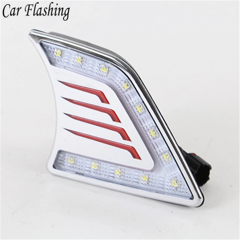 Car Flashing 1set For Toyota Hilux Vigo 2012 2013 2014 LED DRL Daytime Running Light Daylight Super Bright lamp car Styling
Car Flashing 1set For Toyota Hilux Vigo 2012 2013 2014 LED DRL Daytime Running Light Daylight Super Bright lamp car Styling