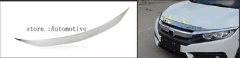 2016 2017 2018 For Honda Civic Chrome Front Hood Bonnet Grill Lip Molding Cover Trim Head Light Styling Protector with logo
2016 2017 2018 For Honda Civic Chrome Front Hood Bonnet Grill Lip Molding Cover Trim Head Light Styling Protector with logo