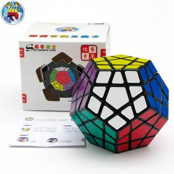 Shengshou 3x3 magic cube Megaminx Professional Speed Magic Cube Puzzle Toys for Children Professional Dodecahedron cube
Shengshou 3x3 magic cube Megaminx Professional Speed Magic Cube Puzzle Toys for Children Professional Dodecahedron cube