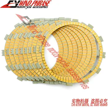 motorcycle Friction Clutch paper-base Set For Yamaha XV1600 Road Star/Midnight Star 99-03/XV1600AW 2007 (8+1PCS)
motorcycle Friction Clutch paper-base Set For Yamaha XV1600 Road Star/Midnight Star 99-03/XV1600AW 2007 (8+1PCS)