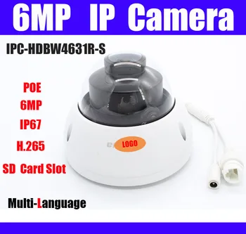 Original IPC-HDBW4631R-S 6MP IP Camera H.265 IK10 IP67 30m IR Range built-in SD Card slot POE CCTV Security Camera with logo
Original IPC-HDBW4631R-S 6MP IP Camera H.265 IK10 IP67 30m IR Range built-in SD Card slot POE CCTV Security Camera with logo