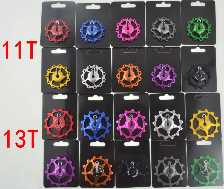 Freeshipping11T 13T CNC Alloy MTB Mountain Bikes Road Bicycles Guide Rear Derailleur Roller Idler Pulley bearing Jockey Wheel
Freeshipping11T 13T CNC Alloy MTB Mountain Bikes Road Bicycles Guide Rear Derailleur Roller Idler Pulley bearing Jockey Wheel