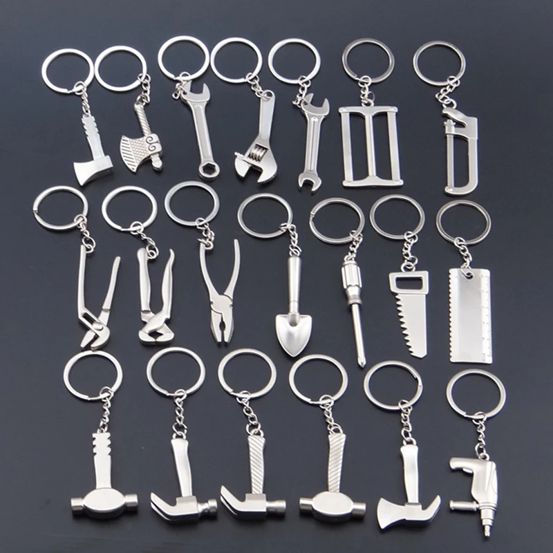Фото Fashion Mini Creative Wrench Spanner Key Chain Car Tool Ring Keychain Jewelry Gifts New Design Nice Gift | Украшения и аксессуары