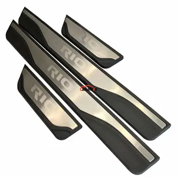 Car Styling Accessorie For Kia Rio K2 Stainless Steel Door Sill Scuff Plate Protector Guard 2010 2013 2015 2016 2017 Car Sticker
Car Styling Accessorie For Kia Rio K2 Stainless Steel Door Sill Scuff Plate Protector Guard 2010 2013 2015 2016 2017 Car Sticker