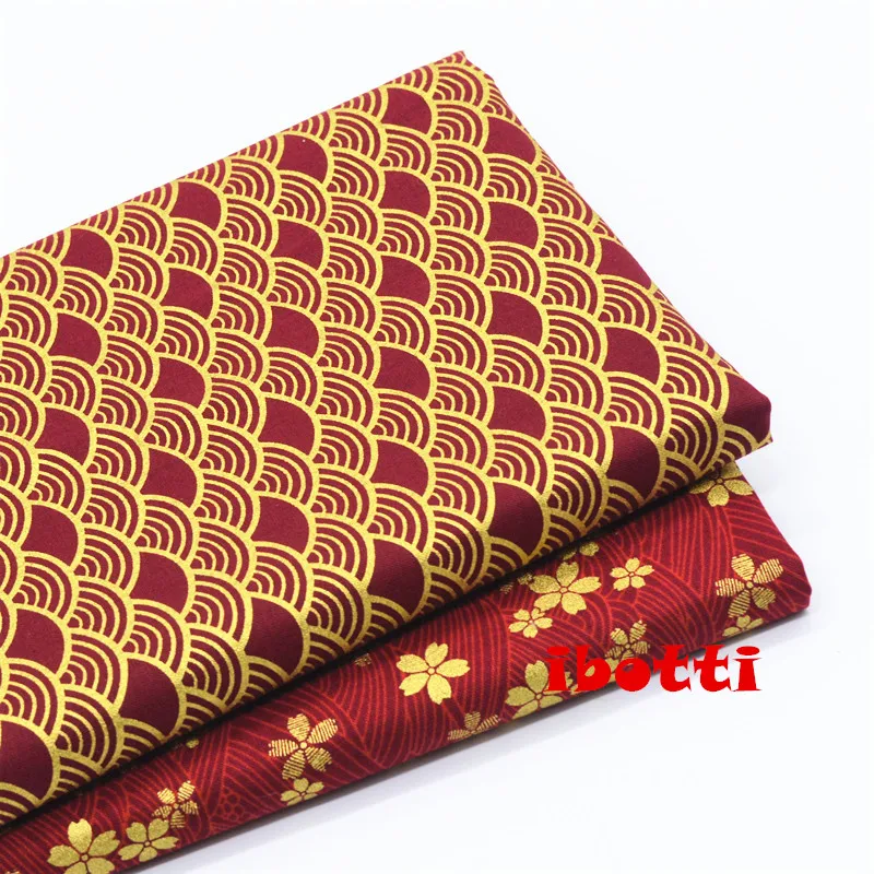 2pcs 40x50cm Japanese Cherry Blossom Cotton Fabric Meter Retro Brocade Geometric Handmade Patchwork Sewing Textiles Telas
2pcs 40x50cm Japanese Cherry Blossom Cotton Fabric Meter Retro Brocade Geometric Handmade Patchwork Sewing Textiles Telas