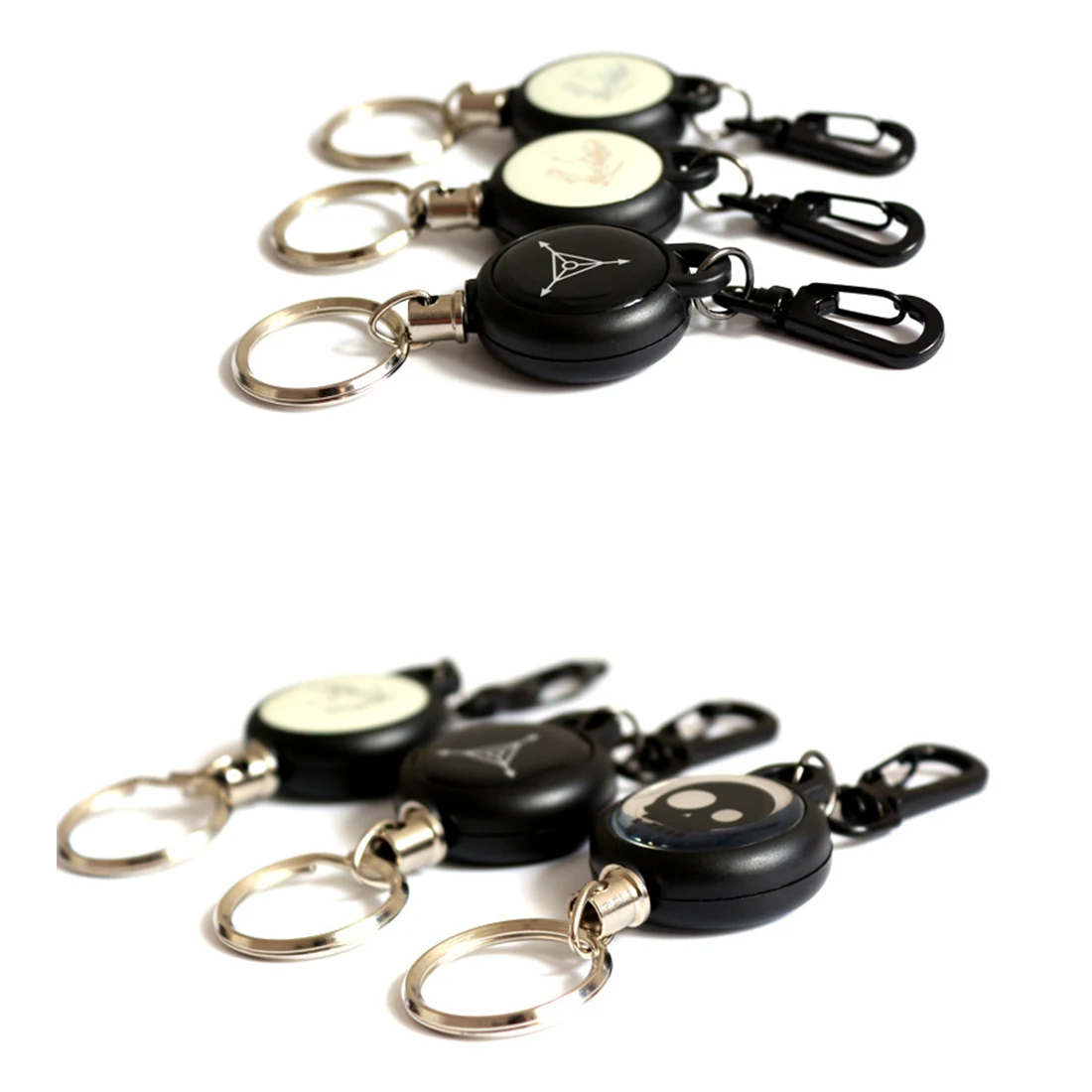 High Strength Steel Wire Practical Badge Spreader Carabiner Retractable Pull Reel Strap Belt Clip Key Chain camping equipment
High Strength Steel Wire Practical Badge Spreader Carabiner Retractable Pull Reel Strap Belt Clip Key Chain camping equipment