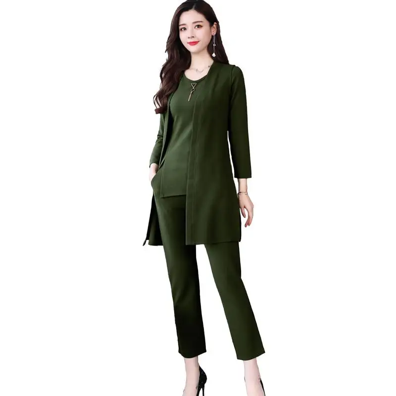 New Spring Autumn 3 Piece Sets Women Long Sleeve Blouse+Vest+Pants Sets Suits Casual Solid Elegant Ladies Womens Sets 2019 J205
New Spring Autumn 3 Piece Sets Women Long Sleeve Blouse+Vest+Pants Sets Suits Casual Solid Elegant Ladies Womens Sets 2019 J205