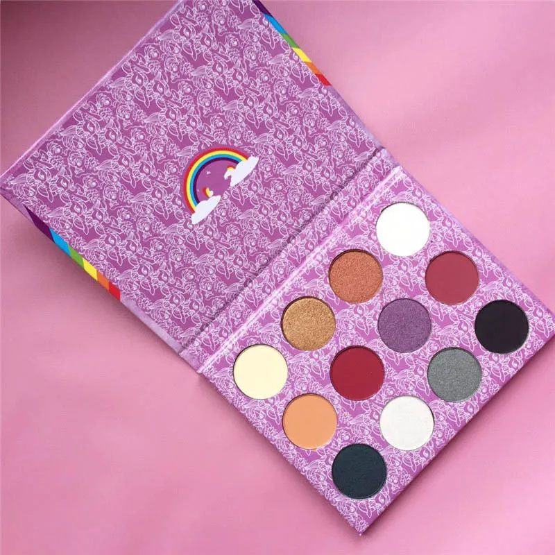 12 Color Little Pony Rainbow Shimmer Eye Shadow Tray Block Defect Matte Earth Color Colour Makeup Plate
12 Color Little Pony Rainbow Shimmer Eye Shadow Tray Block Defect Matte Earth Color Colour Makeup Plate