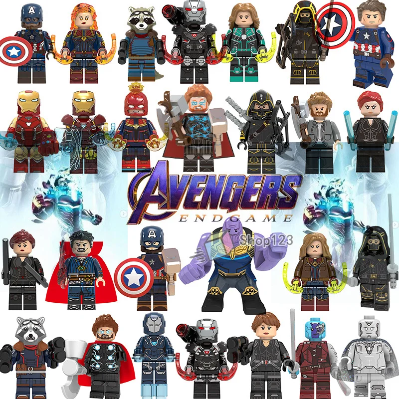 Single Avengers 4 Captain Marvel Iron Man Nebula Thor War Machine Hawkeye Endgame Figures Building Blocks Toys For Kids
Single Avengers 4 Captain Marvel Iron Man Nebula Thor War Machine Hawkeye Endgame Figures Building Blocks Toys For Kids