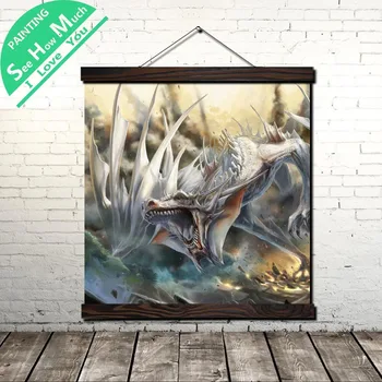 White Angry Dragon Scroll Painting Canvas Vintage Poster and Prints Wall Art Picture Living Room Bedroom Farmhouse Decoration
White Angry Dragon Scroll Painting Canvas Vintage Poster and Prints Wall Art Picture Living Room Bedroom Farmhouse Decoration