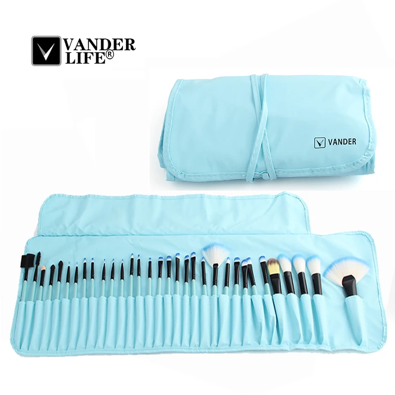 Vander 32Pcs Makeup Brushes set Professional Cosmetic with Make-up Brush Bag For Foundation Brush Beauty Tools pincel maquiagem (1)