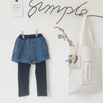 Spring Fashion Boys Denim Skinny Pants Baby Girls Soft Material Jeans Toddler Girl Boy Fake Two Pieces Trousers 1 2 3 4 5 Years
Spring Fashion Boys Denim Skinny Pants Baby Girls Soft Material Jeans Toddler Girl Boy Fake Two Pieces Trousers 1 2 3 4 5 Years