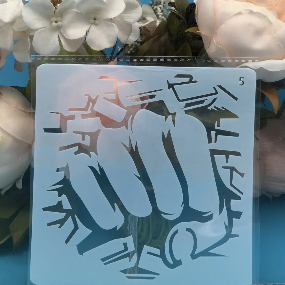 13cm Fist DIY Layering Stencils Wall Painting Scrapbook Coloring Embossing Album Decorative Card Template
13cm Fist DIY Layering Stencils Wall Painting Scrapbook Coloring Embossing Album Decorative Card Template