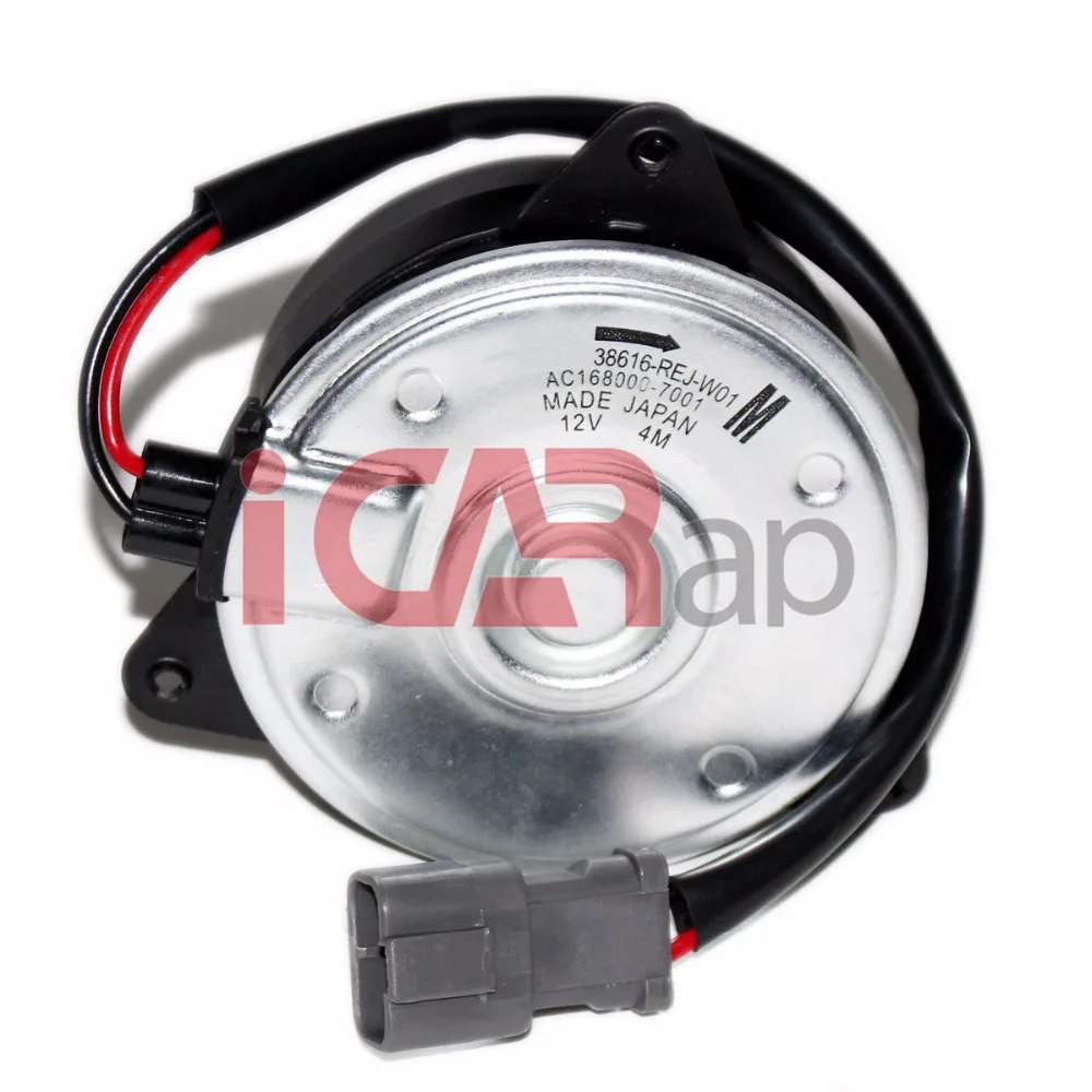 Automobiles New Radiator Cooling fan motor Electric fan motor OEM: 38616-REJ-W01 168000-7001 for Honda FIT CITY 2003-2008
Automobiles New Radiator Cooling fan motor Electric fan motor OEM: 38616-REJ-W01 168000-7001 for Honda FIT CITY 2003-2008