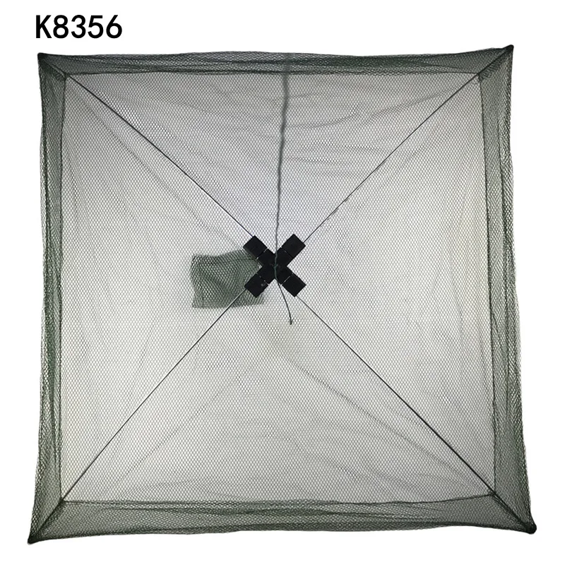 K8356 Nylon Foldable Crab Fish Crawdad Shrimp Fishing Accessories 80 x 80cm Bait Trap Cast Net Fishing Cage Wholesale
K8356 Nylon Foldable Crab Fish Crawdad Shrimp Fishing Accessories 80 x 80cm Bait Trap Cast Net Fishing Cage Wholesale