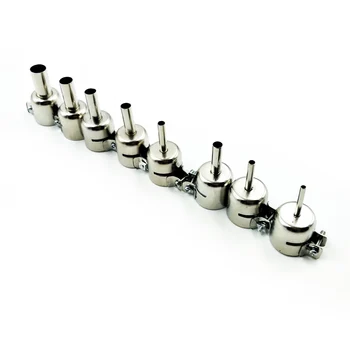 8pcs/lot Hot Air Gun Nozzle Round BGA Nozzle For Soldering Station Hot Air Gun Attachments
8pcs/lot Hot Air Gun Nozzle Round BGA Nozzle For Soldering Station Hot Air Gun Attachments