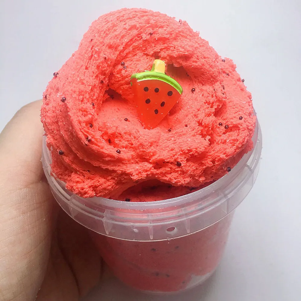 Watermelon Fruit Fluffy Clay Slime DIY Soft Cotton Beautiful Cloud Slime Putty Scented Stress Kids Clay Toy #K11
Watermelon Fruit Fluffy Clay Slime DIY Soft Cotton Beautiful Cloud Slime Putty Scented Stress Kids Clay Toy #K11