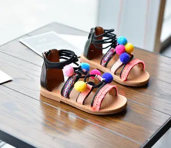 2019 Cute Ball Summer Roman Baby girls Gladiator Sandal Shoes Princess Dress PU Leather Beach Lace Up Sandals
2019 Cute Ball Summer Roman Baby girls Gladiator Sandal Shoes Princess Dress PU Leather Beach Lace Up Sandals