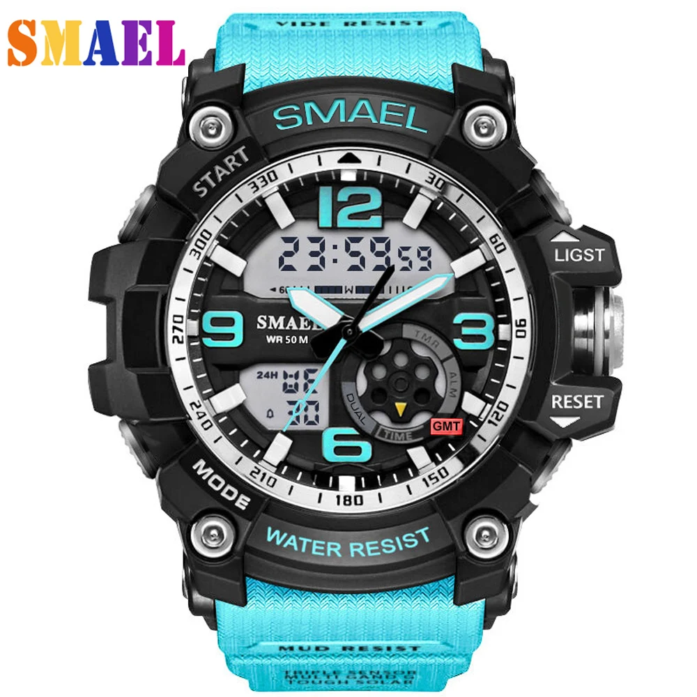 Digital Quartz Wristwatches S Shock Resistant Military Watches New 2018 LED Electronic quartz watches waterproof swimming sports
Digital Quartz Wristwatches S Shock Resistant Military Watches New 2018 LED Electronic quartz watches waterproof swimming sports
