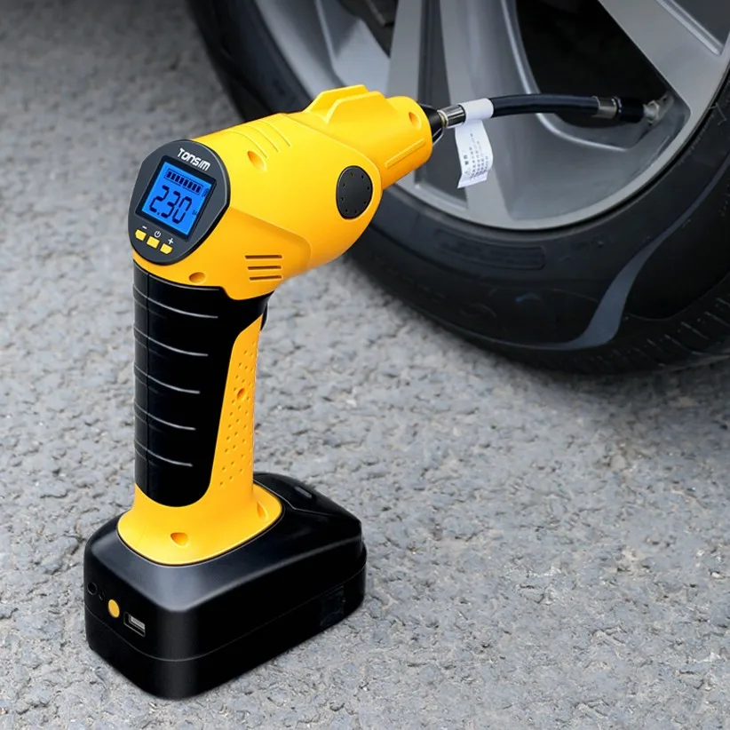 Wireless Smart Car Tire Electric Refill Air Pump Portable Car Inflator Free Shipping
Wireless Smart Car Tire Electric Refill Air Pump Portable Car Inflator Free Shipping
