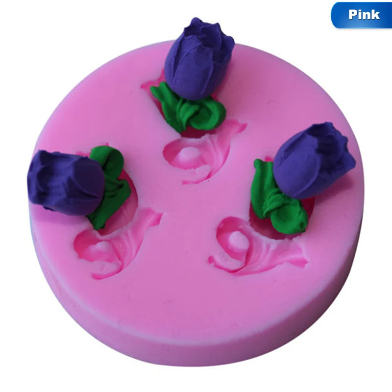 1 Pcs Cute Small Size Tulips Flowers Modeling Fondant Cake Molds Soap Chocolate Mould For The Kitchen Baking Cake Tool
1 Pcs Cute Small Size Tulips Flowers Modeling Fondant Cake Molds Soap Chocolate Mould For The Kitchen Baking Cake Tool