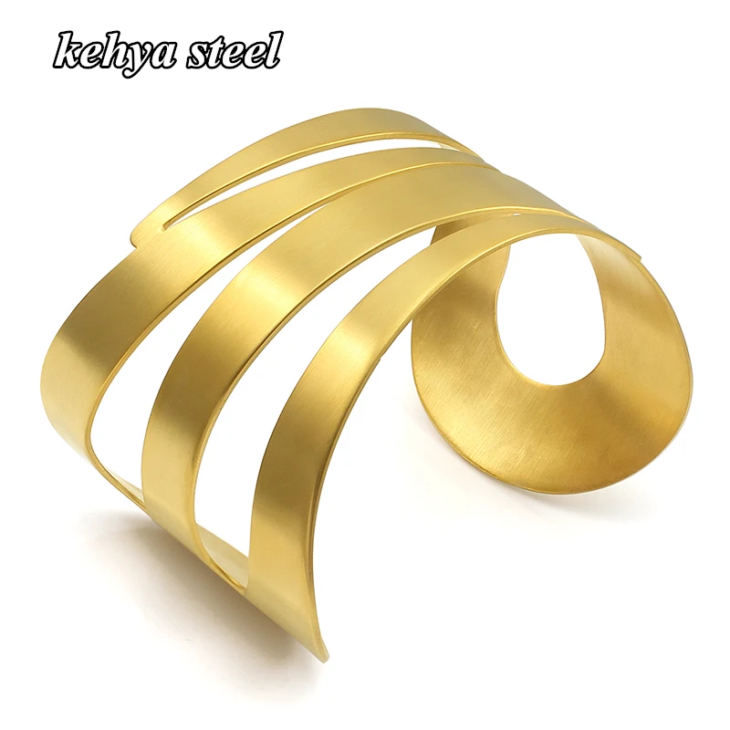 Medal Cuff Shiny/Matte Bracelets for Women Gold Color 316L Stainless Steel Hollow Geometric Cuff Bangle Jewelry Wholesale
Medal Cuff Shiny/Matte Bracelets for Women Gold Color 316L Stainless Steel Hollow Geometric Cuff Bangle Jewelry Wholesale
