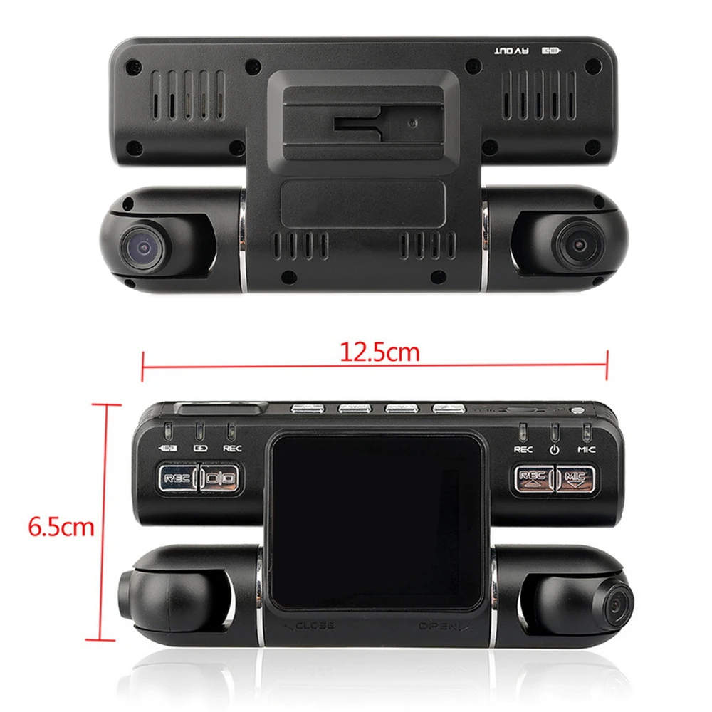 2018 New HD Dual Lens G-Sensor Car DVR 2.0 Inches LCD Camera Video Recorder 120 Plus 120 Degree Wide Angle Multilingual Dash Cam
2018 New HD Dual Lens G-Sensor Car DVR 2.0 Inches LCD Camera Video Recorder 120 Plus 120 Degree Wide Angle Multilingual Dash Cam