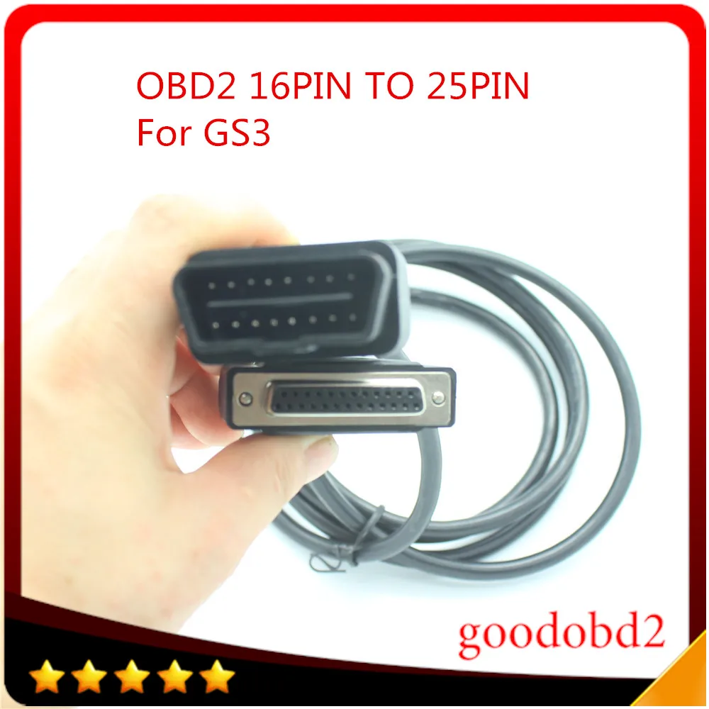 Diagnostic tool car interface OBDII 16 PIN cable OBD2 16PIN TO 25pin Connector main testing cable
Diagnostic tool car interface OBDII 16 PIN cable OBD2 16PIN TO 25pin Connector main testing cable