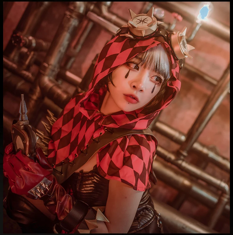 CosplayLove Game Identity V Cosplay Costume Machinist Tracy Reznik Cosplay Costume Little Red Riding Hood Custom Made (5)