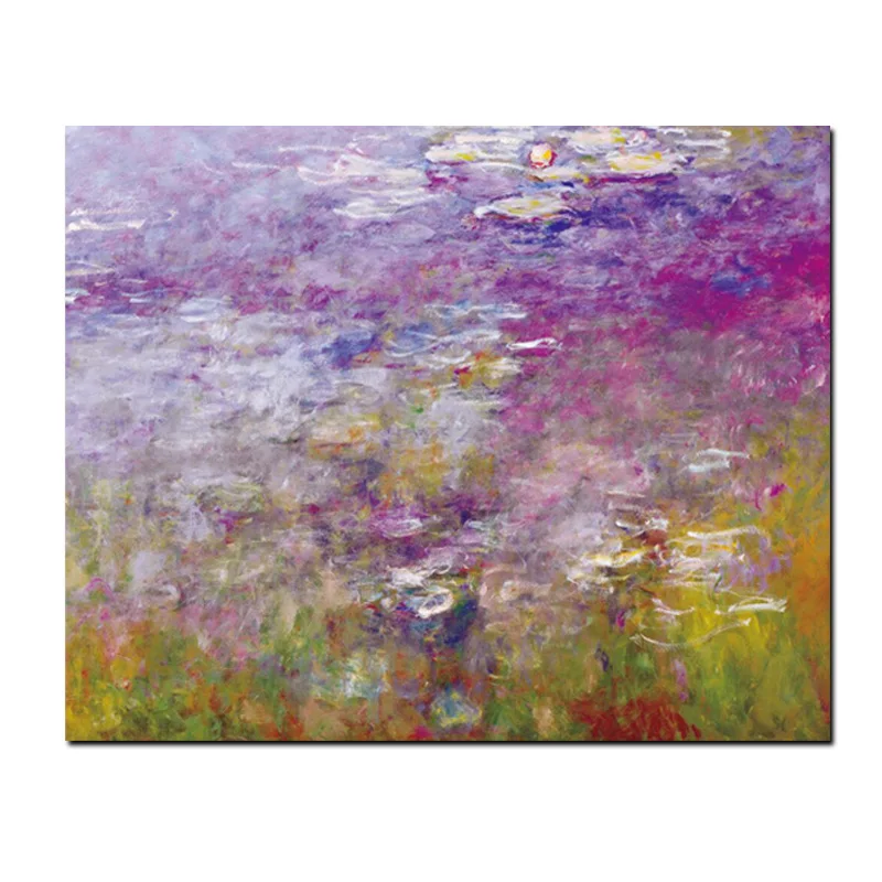 Claude Monet Lotus Landscape Oil Painting on Canvas Art Impressionist Wall Picture Canvas Poster for Sofa Living Room
Claude Monet Lotus Landscape Oil Painting on Canvas Art Impressionist Wall Picture Canvas Poster for Sofa Living Room