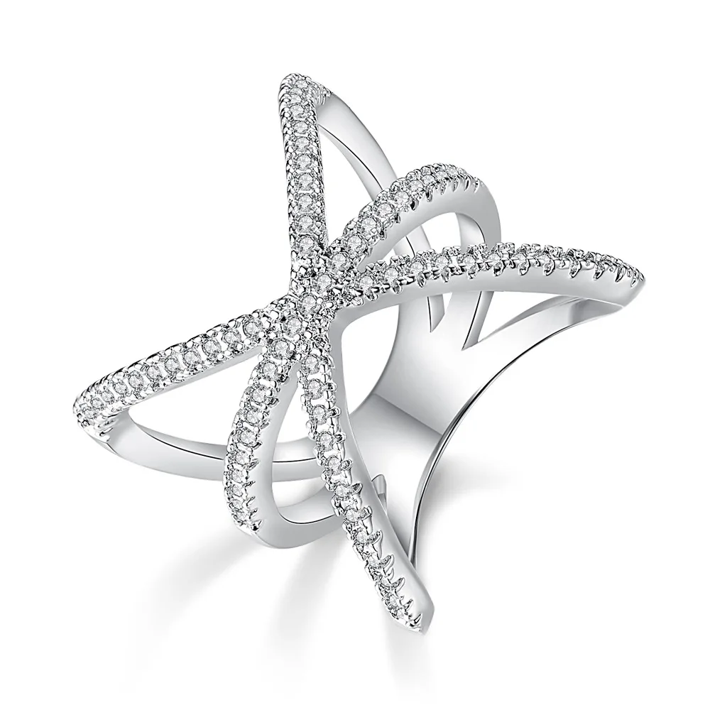 Vintage Cross X Shape Crystal Rings For Women White Color Micro Inlay Pave Zirconia Party Dating Jewelry Gift Simple Jewelry
Vintage Cross X Shape Crystal Rings For Women White Color Micro Inlay Pave Zirconia Party Dating Jewelry Gift Simple Jewelry