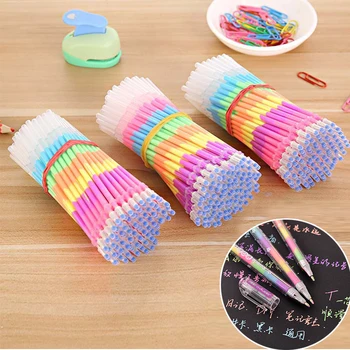 10Pcs 6 in 1 MultiColor Rainbow Refills 1.0mm Kawaii Highlighters Gel Pen Refills for DIY Painting Graffiti Fluorescent Refill
10Pcs 6 in 1 MultiColor Rainbow Refills 1.0mm Kawaii Highlighters Gel Pen Refills for DIY Painting Graffiti Fluorescent Refill