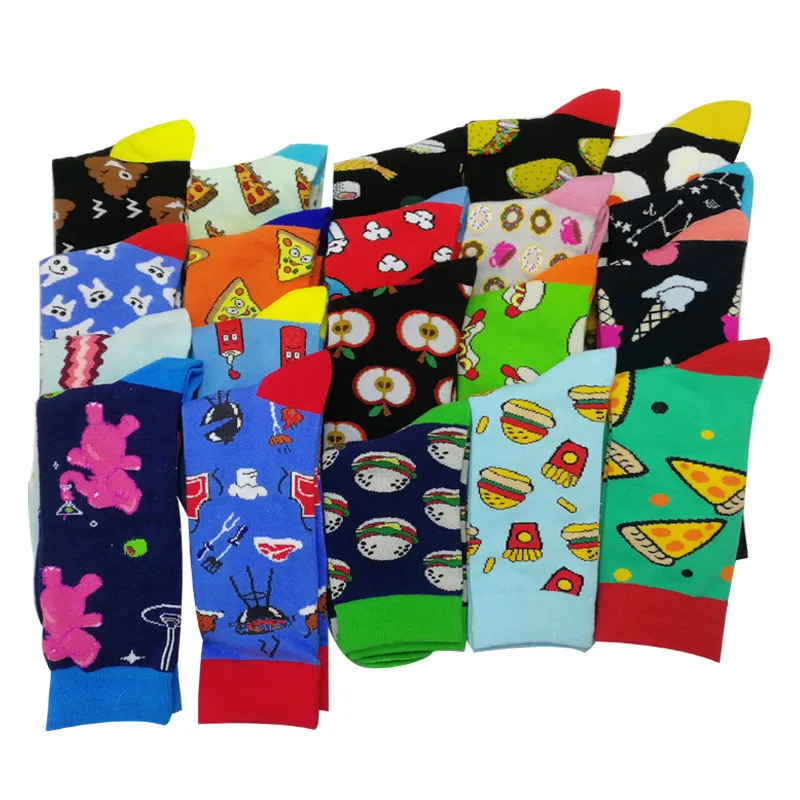 1 Pair Korea Style women socks Food animal hamburger Chips Pizza flamingo harajuku happy funny socks skarpetki damskie
1 Pair Korea Style women socks Food animal hamburger Chips Pizza flamingo harajuku happy funny socks skarpetki damskie
