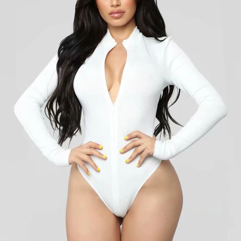 2019 Spring New Arrival Solid Skinny Long Sleeve Bodysuits Deep V-neck Sexy Long Sleeve 2 Colors Solid Bodysuits
2019 Spring New Arrival Solid Skinny Long Sleeve Bodysuits Deep V-neck Sexy Long Sleeve 2 Colors Solid Bodysuits