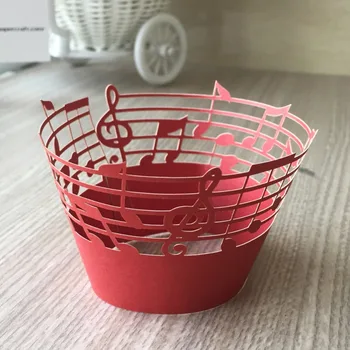 50pcs/lot Music Note Pattern Cupcake Wrapper Laser Cut Carved Cupcake Decorations For Birthday Party Wedding Free Shipping
50pcs/lot Music Note Pattern Cupcake Wrapper Laser Cut Carved Cupcake Decorations For Birthday Party Wedding Free Shipping
