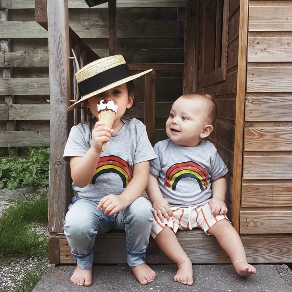 New Summer Kids tshirt Rabbit Cartoon Print Children Tee Shirt Panda Boys T-Shirts Infant Clothes Baby Cotton Toddler Happy Tops
New Summer Kids tshirt Rabbit Cartoon Print Children Tee Shirt Panda Boys T-Shirts Infant Clothes Baby Cotton Toddler Happy Tops