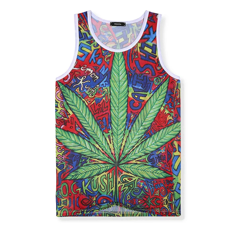 Men's Sports Vest Travel Hawaii Mesh Print Maple Leaf Sports Running Male Breathable Comfortable Vest T-shirts Summer Beach
Men's Sports Vest Travel Hawaii Mesh Print Maple Leaf Sports Running Male Breathable Comfortable Vest T-shirts Summer Beach