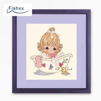 Fishxx Chinese Cross Stitch Kits H015 Girl Take A Shower Paintings on Needlework 100% Egyptian Cotton Embroidery Lovely Thread
Fishxx Chinese Cross Stitch Kits H015 Girl Take A Shower Paintings on Needlework 100% Egyptian Cotton Embroidery Lovely Thread